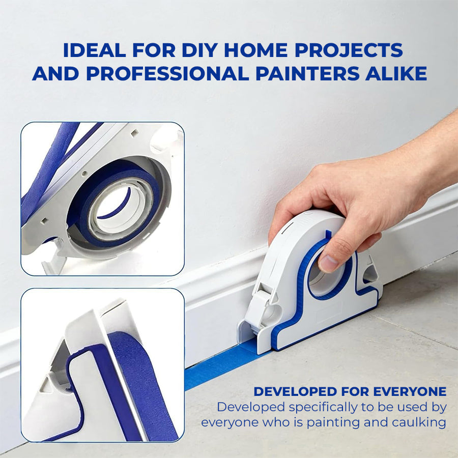🔥 Last Day 50% OFF 🔥 High-Efficiency Painter Masking Tape Applicator