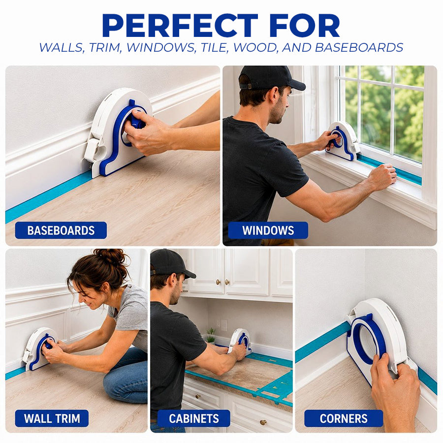 🔥 Last Day 50% OFF 🔥 High-Efficiency Painter Masking Tape Applicator