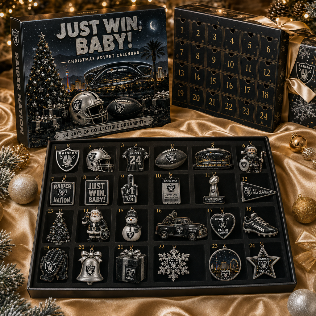 🎄 Just Win, Baby! Football Christmas Advent Calendar