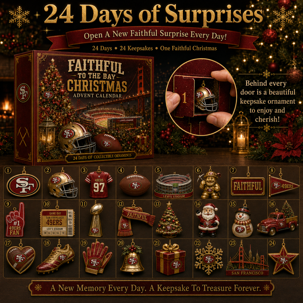 🎄 Faithful to the Bay Football Christmas Advent Calendar