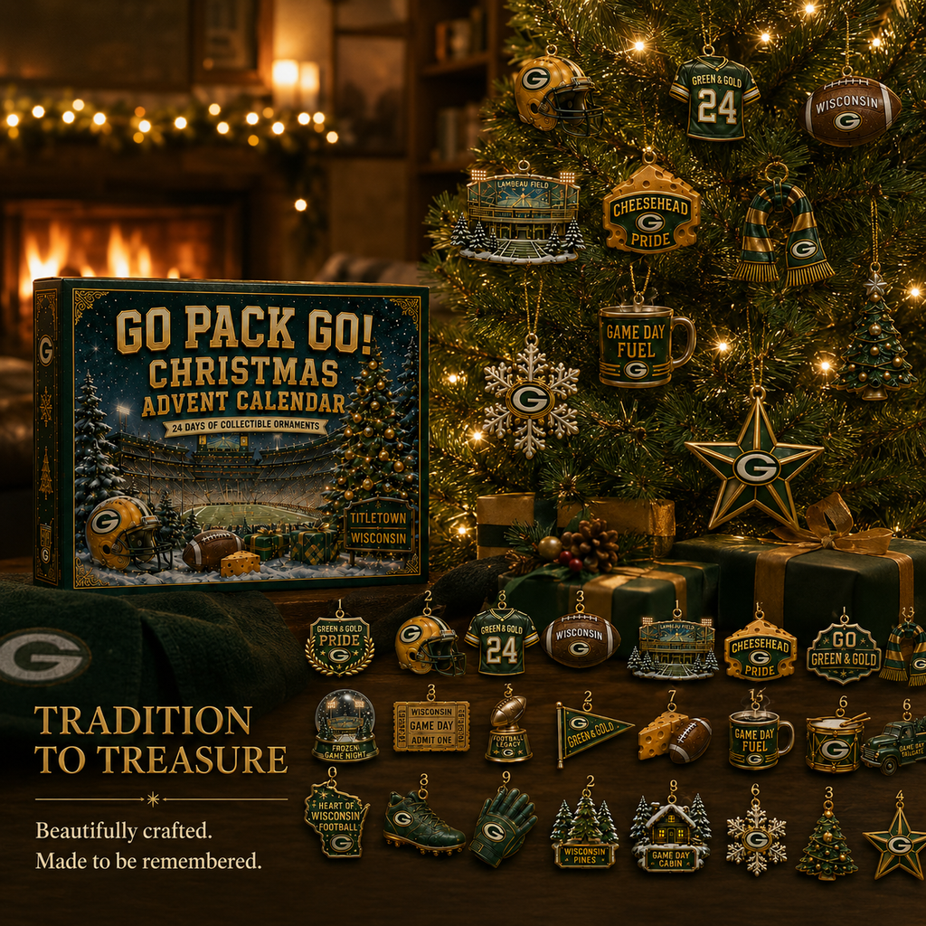 🎄 Go Pack Go! Football Christmas Advent Calendar