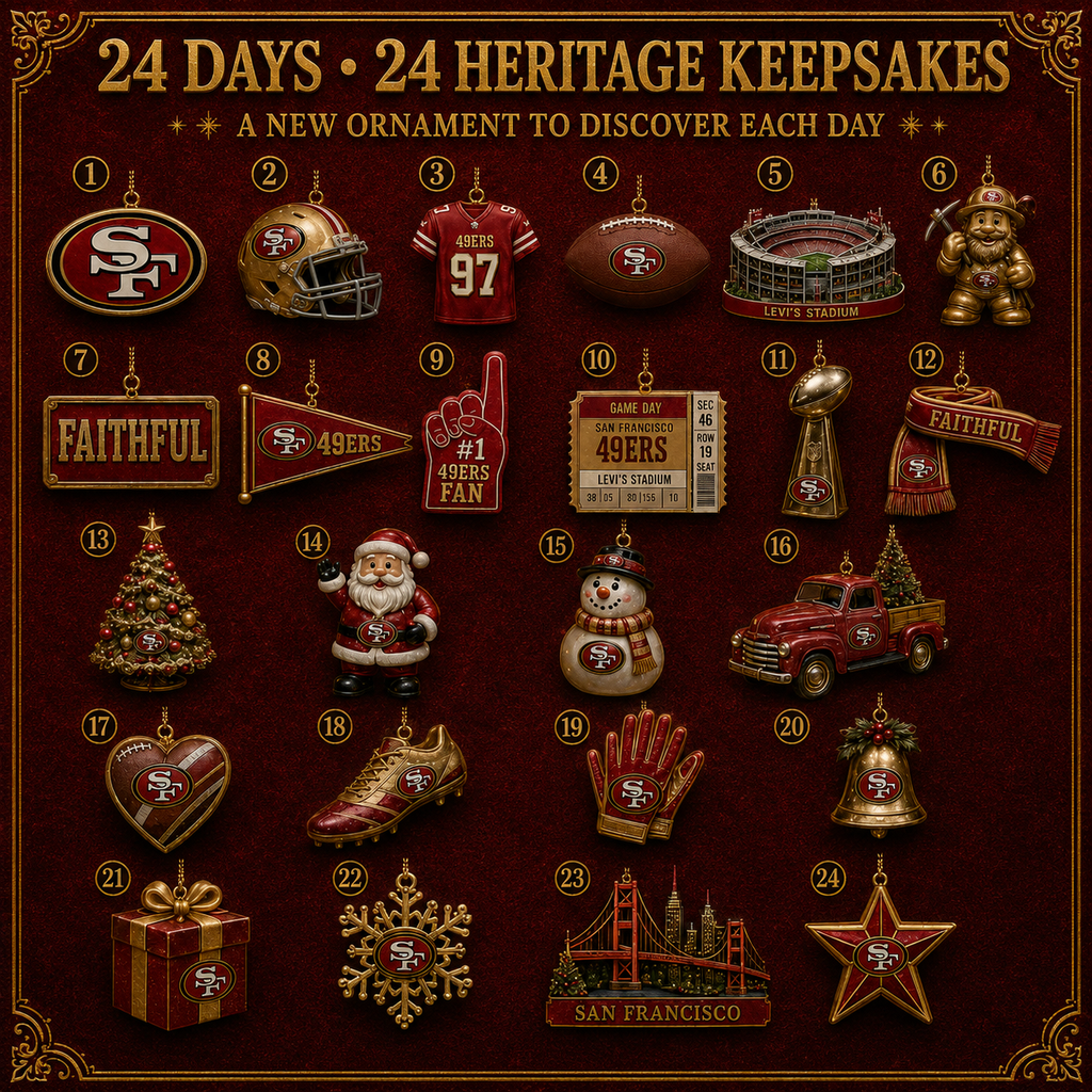 🎄 Faithful to the Bay Football Christmas Advent Calendar