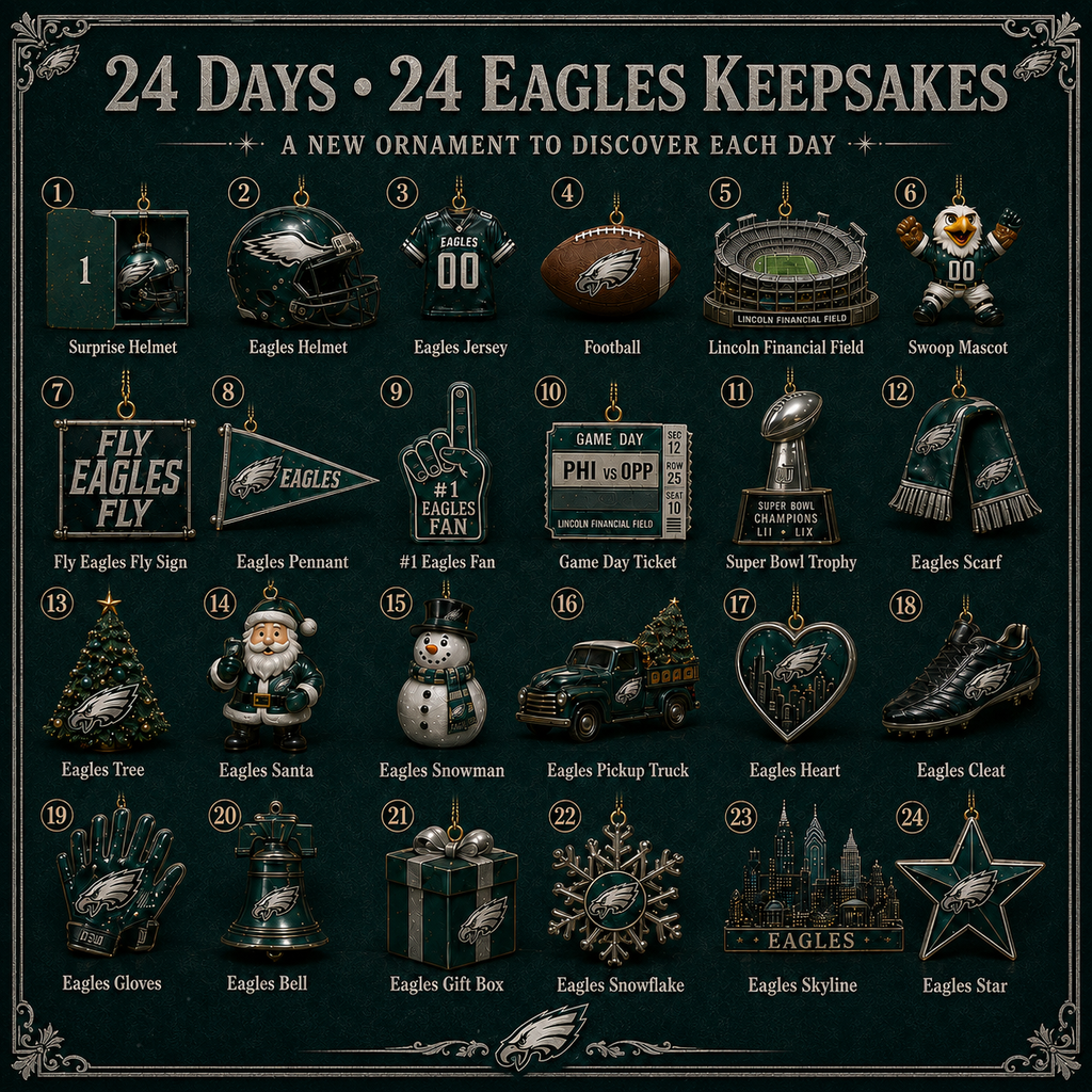 🎄 Eagles Christmas Advent Calendar