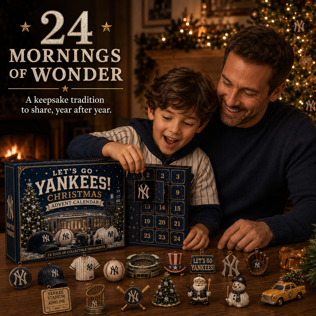 🎄 Let’s Go Yankees! Baseball Christmas Advent Calendar