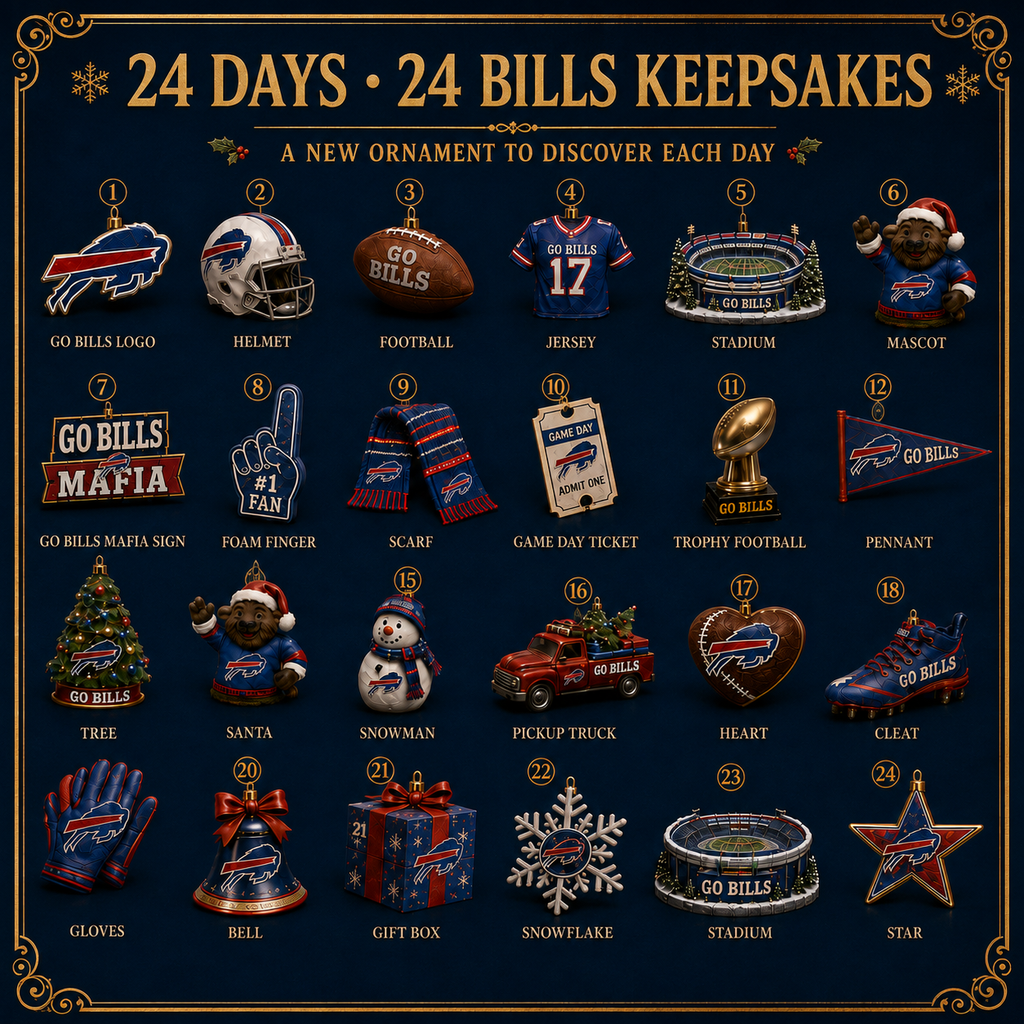 🎄 Go Bills Christmas Advent Calendar