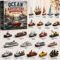 ⏳ Last Day 49% OFF – ⚓ Ocean Adventure Advent Calendar 2026 | 24 Days at Sea with 24 Unique Miniature Ships, Boats & Ocean Vessels 🌊🎁