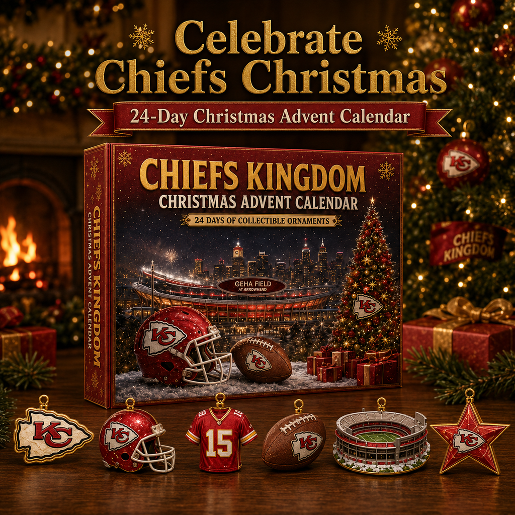 🎄 Chiefs Kingdom Football Christmas Advent Calendar