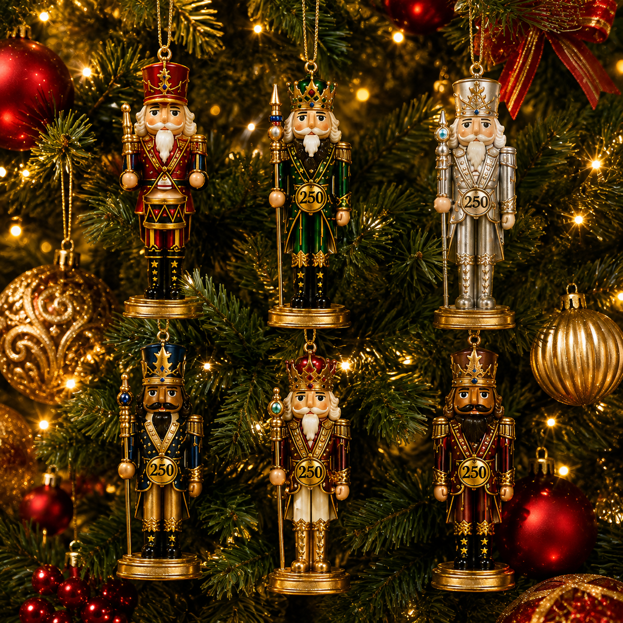 ✨250th Anniversary Nutcracker Christmas Countdown Calendar Blind Box Set