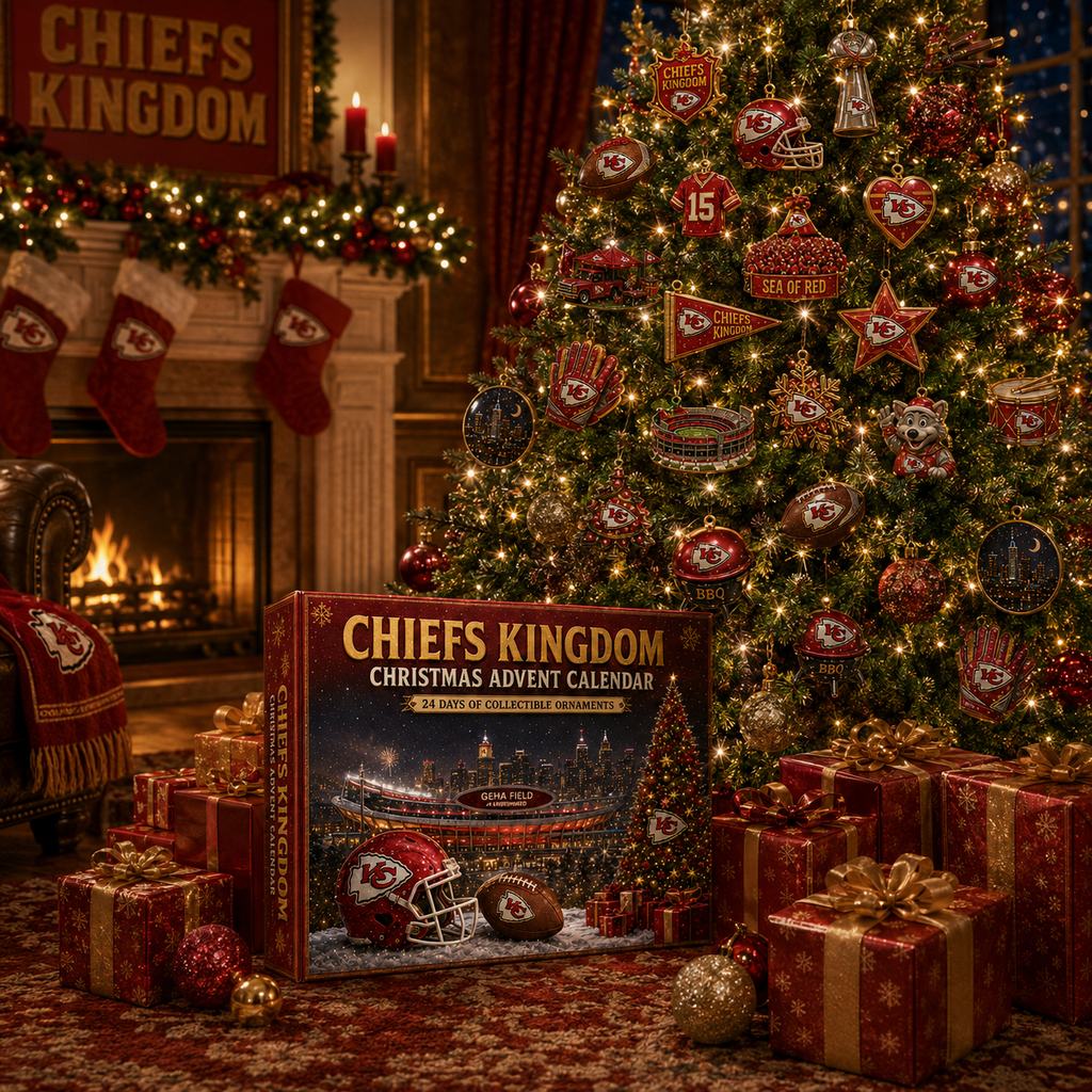 🎄 Chiefs Kingdom Football Christmas Advent Calendar