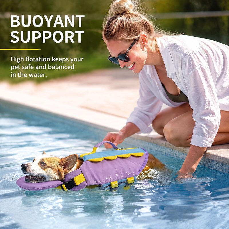💥 LAST DAY 49% OFF🐶 -Paw-some Swim Gear – Animal-Shaped Life Jackets for Dogs & Cats🐱