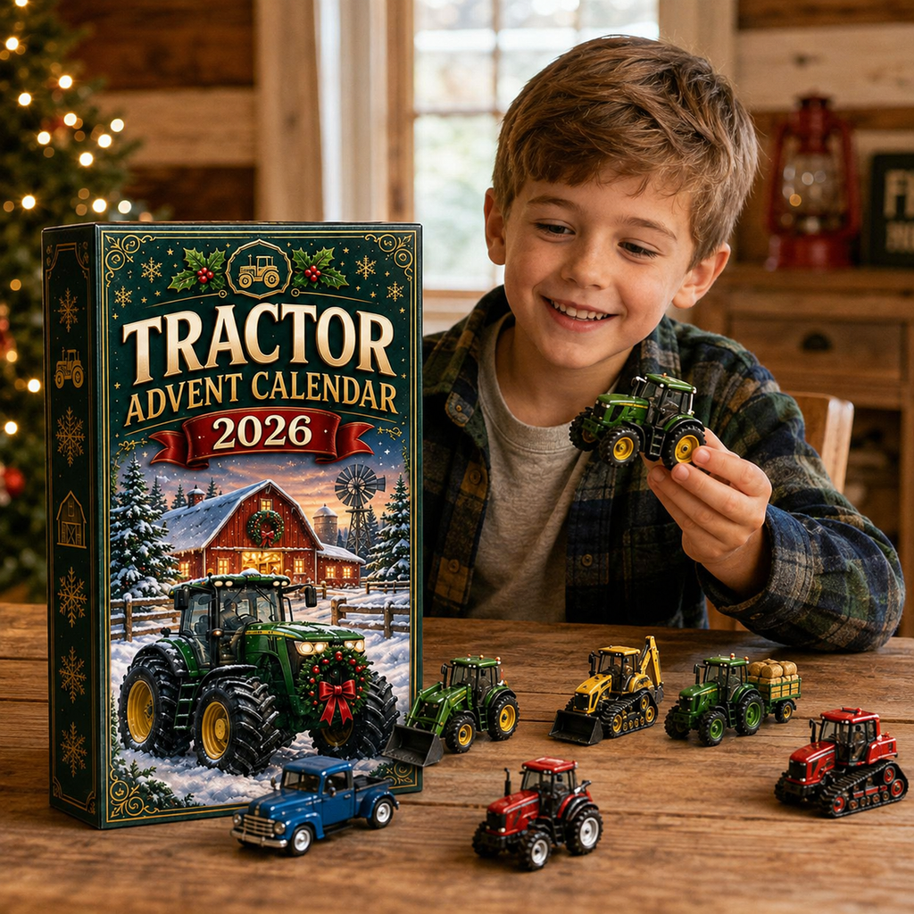 🚜🚗🎄 2026 Vehicle Advent Calendar Collection – 24 Days of Classic Machines, Trucks & Military Legends 🎁✨