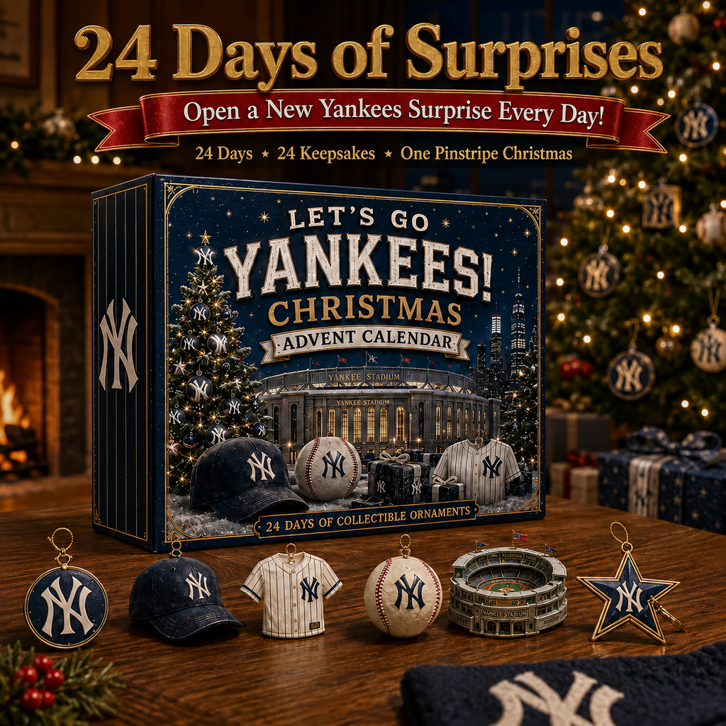🎄 Let’s Go Yankees! Baseball Christmas Advent Calendar