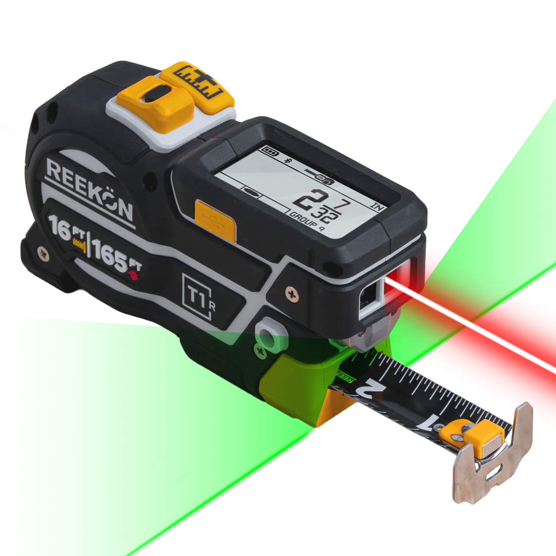 LASER DISTANCE + LEVEL + DIGITAL TAPE MEASURE