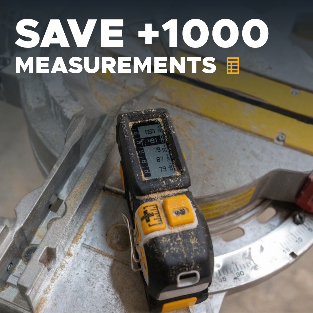 LASER DISTANCE + LEVEL + DIGITAL TAPE MEASURE