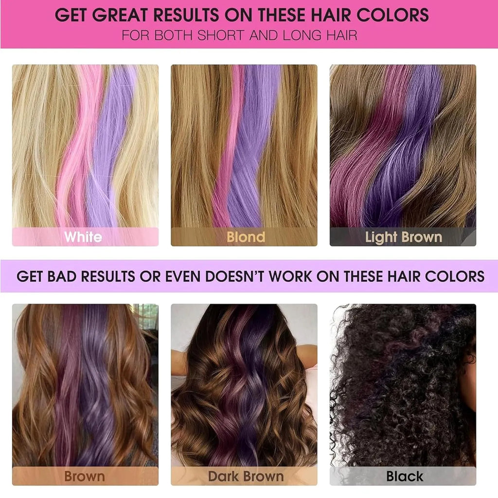 🎄🔥Festive Fun Hair Chalk Combs
