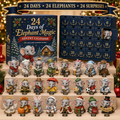 🐘 24 Days of Elephant Magic™ Advent Calendar – 24 Collectible Christmas Elephant Surprises