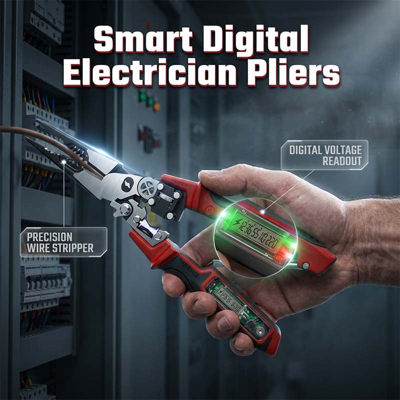 Multifunctional Digital Electrician's Pliers