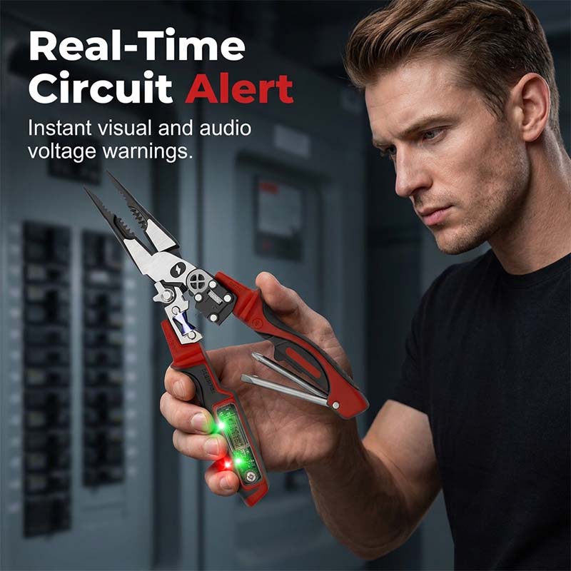 Multifunctional Digital Electrician's Pliers